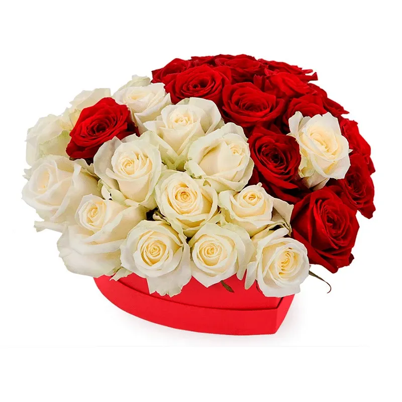 Цветы в коробке Лучик света